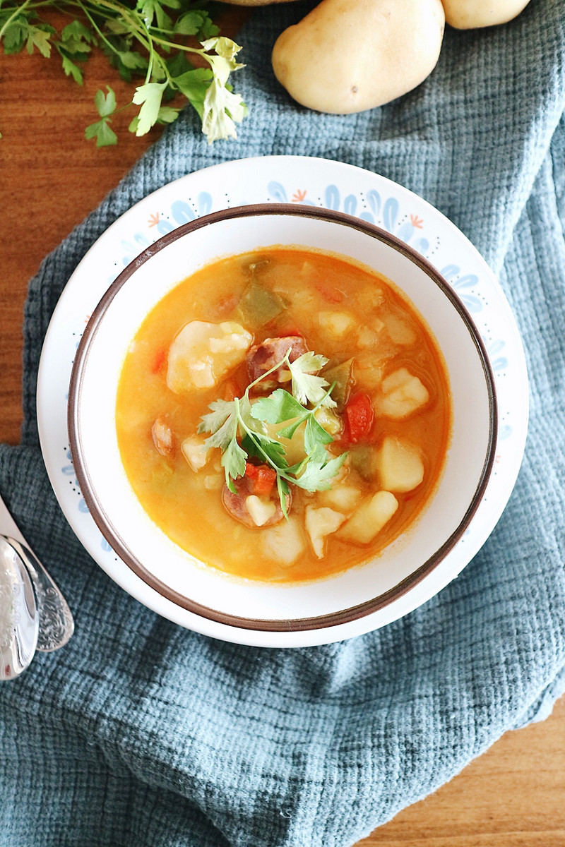  Thermomix® trucos de cocina recetas patatas con chorizo en Thermomix® 1