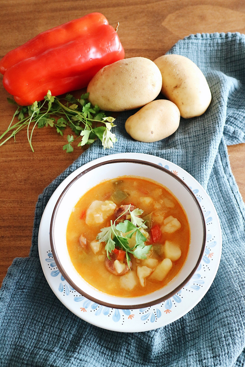  Thermomix® trucos de cocina recetas patatas con chorizo en Thermomix® 2