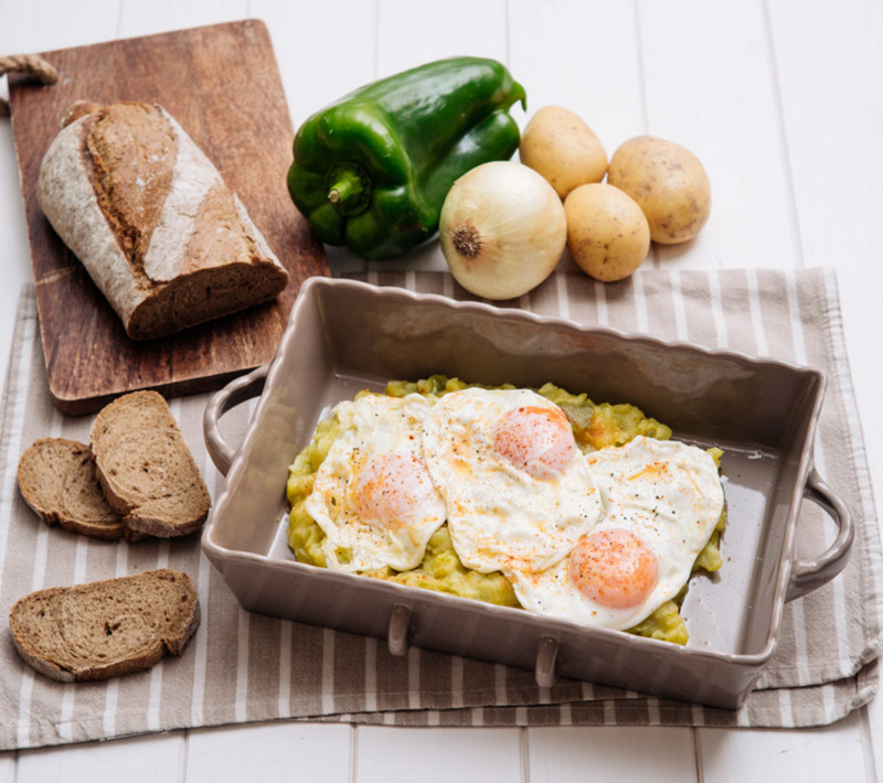  Thermomix® trucos de cocina recetas patatas revolconas con huevos fritos con Thermomix® 1