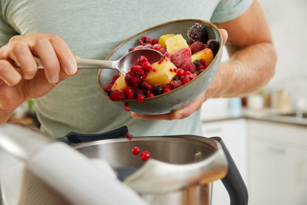 Gefrorene Beeren