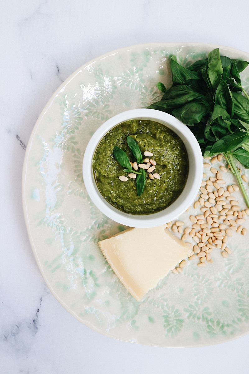  Thermomix® Thermomix® por el mundo recetas pesto genoves en Thermomix® 1