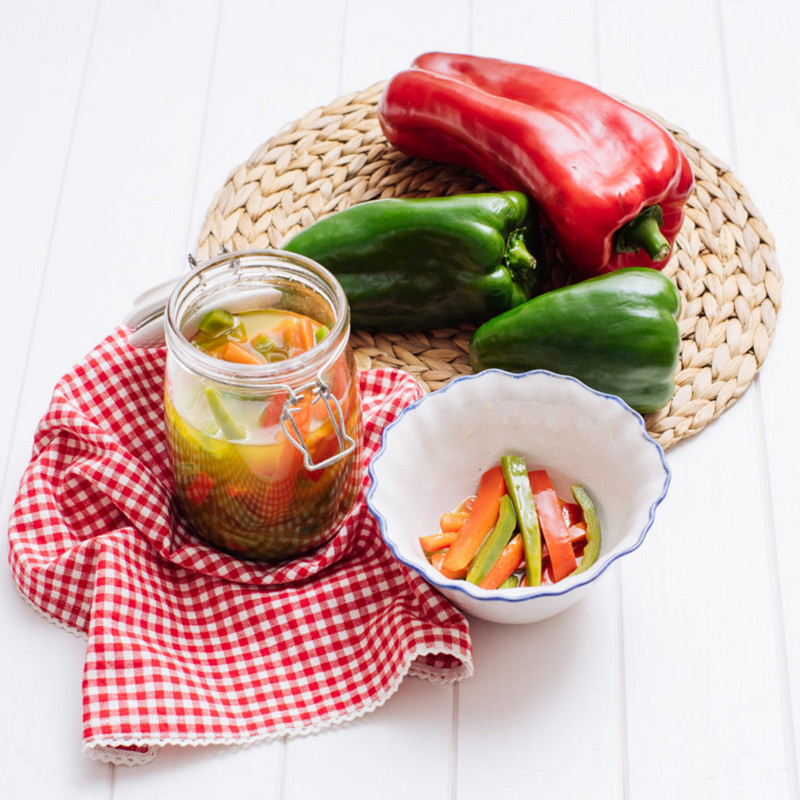  Thermomix® Thermomix® por el mundo recetas pimientos confitados con Thermomix® 1