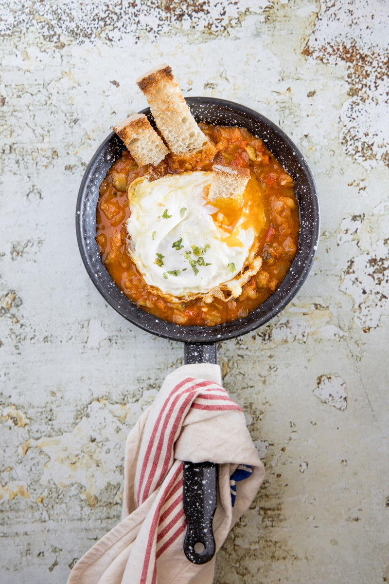  Thermomix® trucos de cocina recetas pisto con huevo en Thermomix® 1