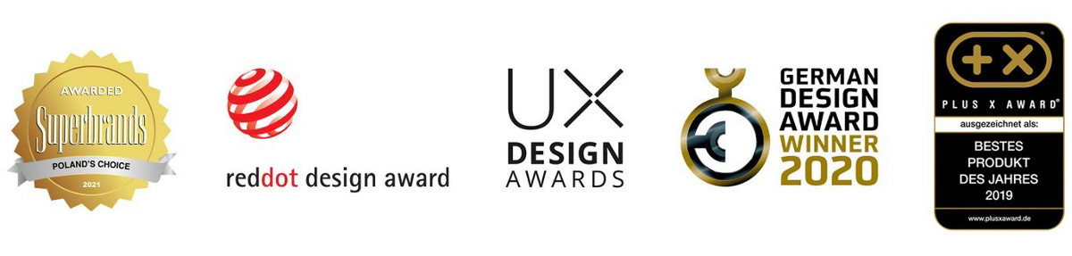 Nagrody i wyróżnienia dla urządzenia Thermomix® firmy Vorwerk