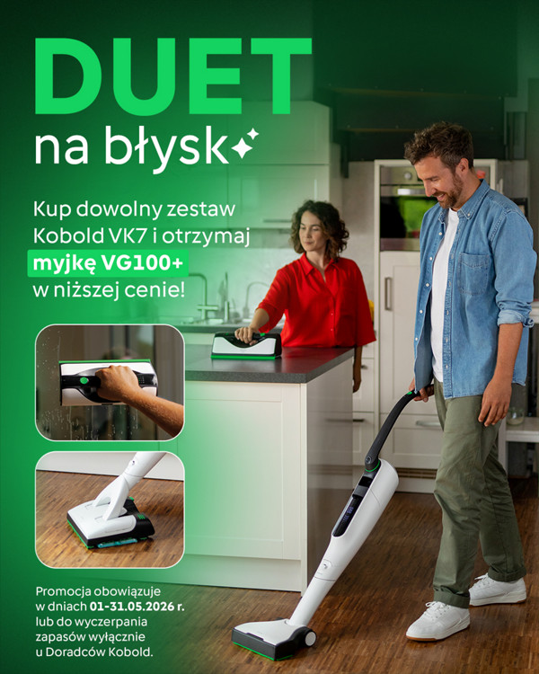 Porządki z Systemem Kobold - odkurzacz pionowy