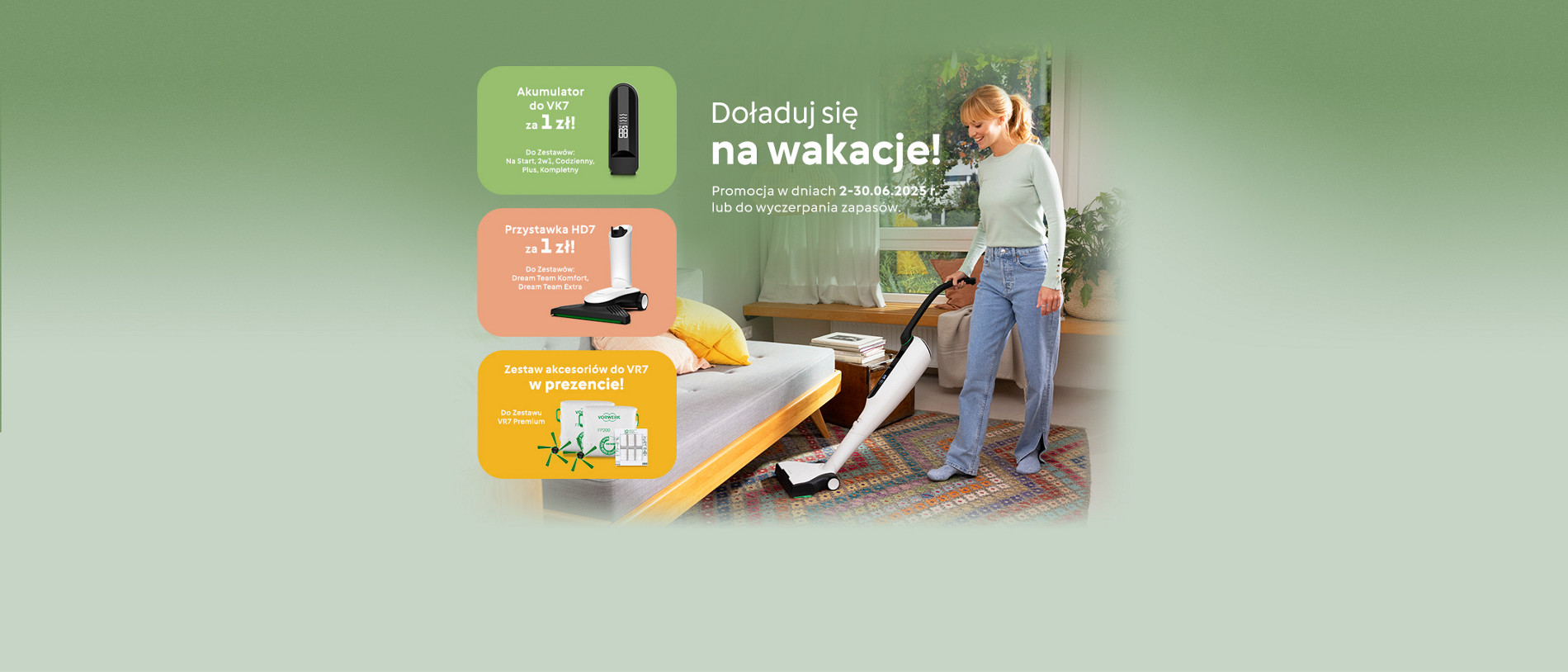 Prezentacja systemu Kobold w domu: Doradca Klienta demonstruje odkurzacz Kobold VK7