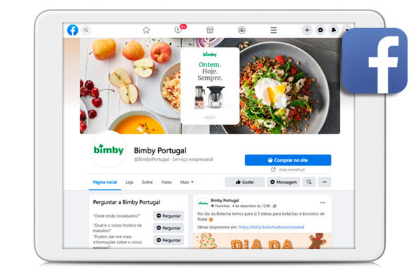 pt Bimby Facebook tablet
