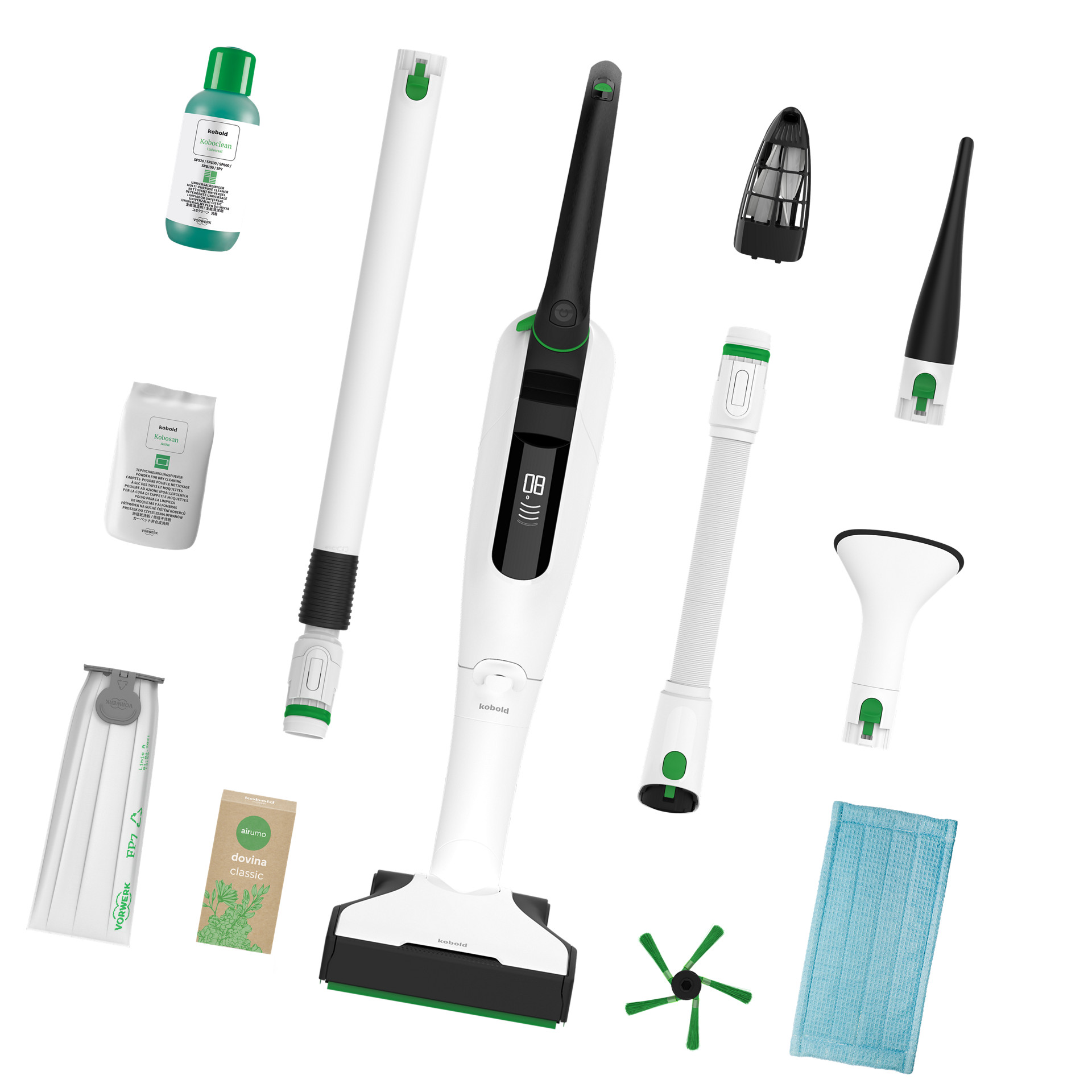 Sistema de limpeza versátil Vorwerk Kobold