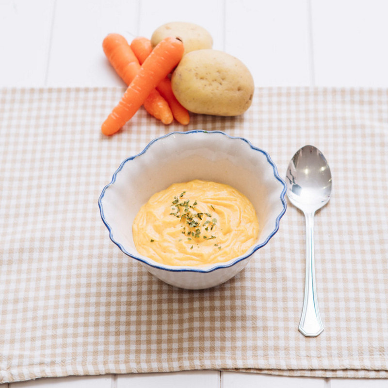  Thermomix® trucos de cocina recetas pure de zanahoria y patata para guarnicion con Thermomix® 2