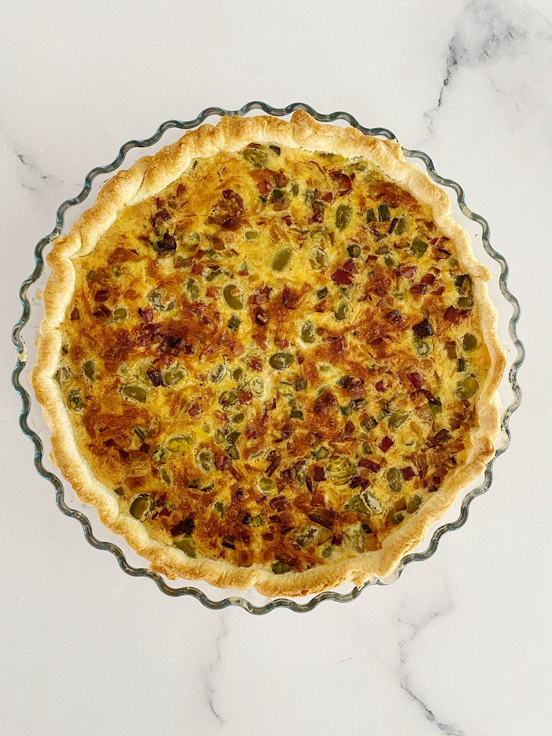  Thermomix® Thermomix® por el mundo recetas quiche con habas y esparragos en Thermomix® 1