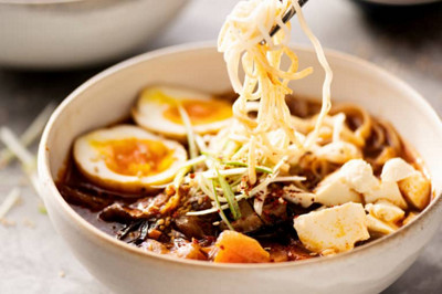 ramen coreano com tofu