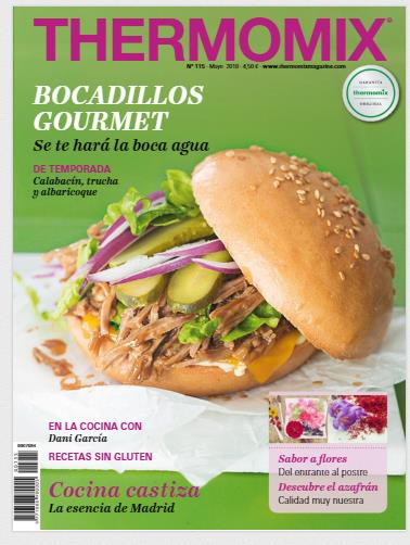  Thermomix® el blog de Thermomix® noticias revista no115 bocadillos gourmet cocina castiza de san isidro recetas con flores y mucho mas 1