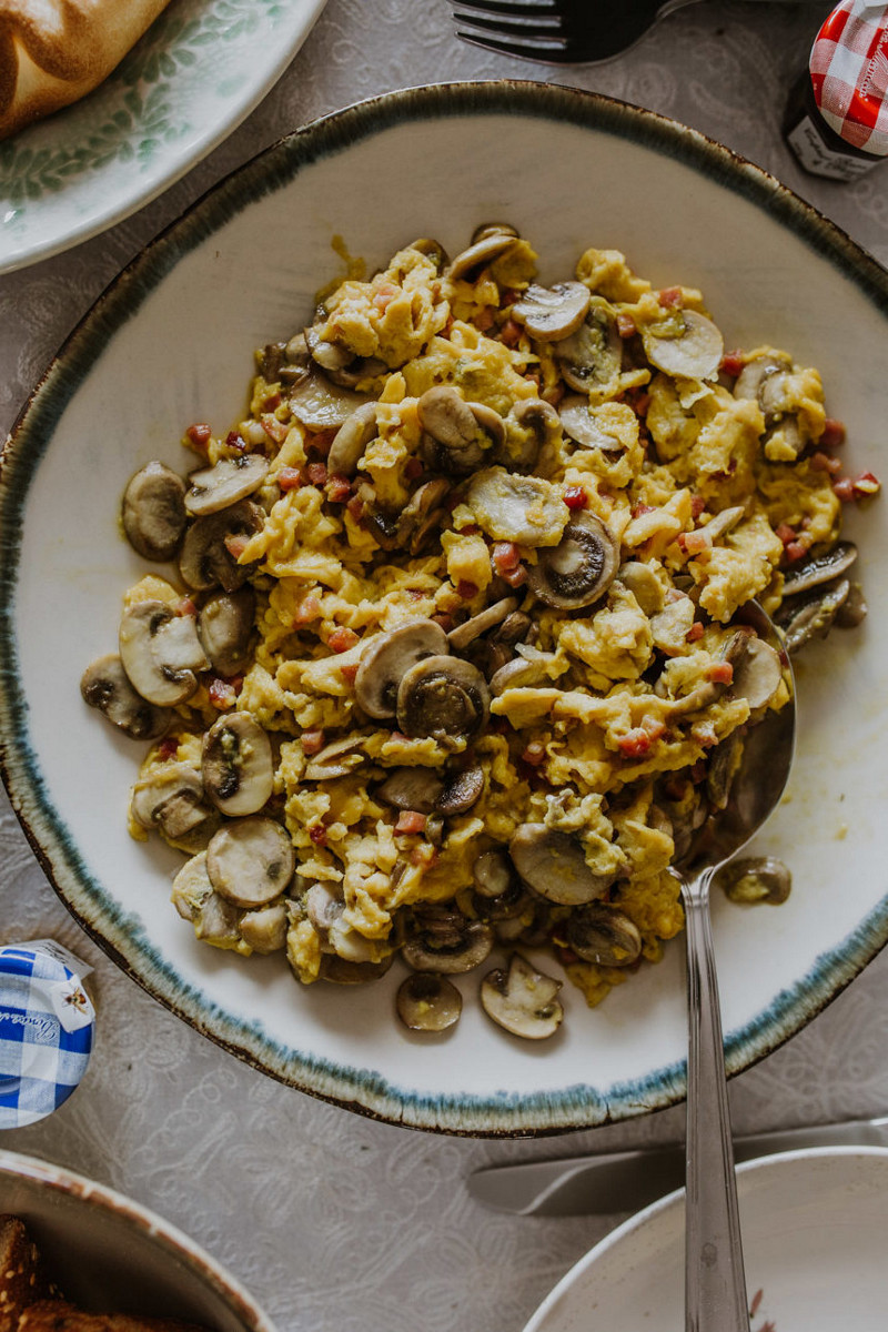  Thermomix® trucos de cocina recetas revuelto de champinon en Thermomix® 1