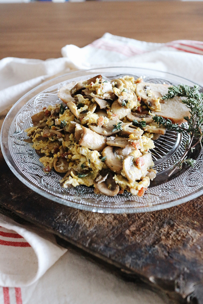  Thermomix® trucos de cocina recetas revuelto de champinones en Thermomix® 1