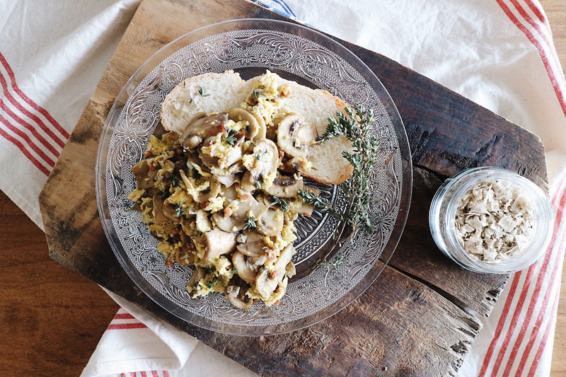  Thermomix® trucos de cocina recetas revuelto de champinones en Thermomix® 2