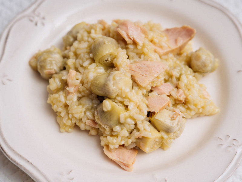  Thermomix® Thermomix® por el mundo recetas risotto con alcachofas y atun con Thermomix® 1