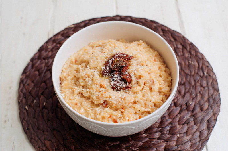  Thermomix® Thermomix® por el mundo recetas risotto de tomates secos y queso parmesano con Thermomix® 1