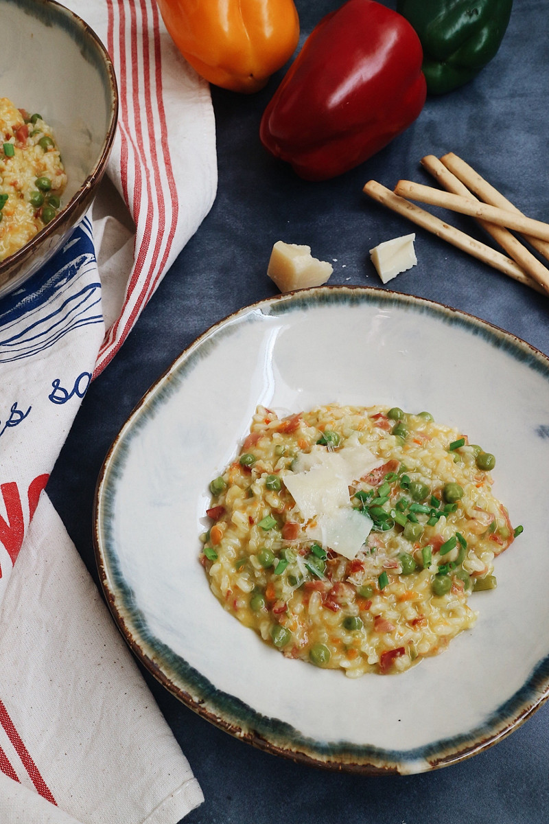  Thermomix® Thermomix® por el mundo recetas risotto de verduras y jamon en Thermomix® 1