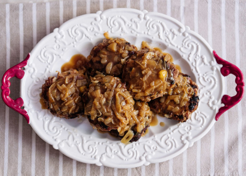  Thermomix® Thermomix® por el mundo recetas salisbury steak con Thermomix® 1