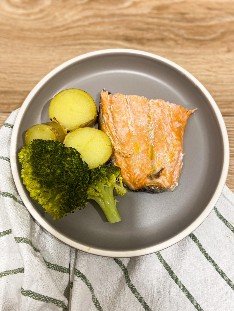  Thermomix® trucos de cocina recetas salmon al vapor con verduras 1
