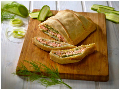 salmone zucchine crosta bimby