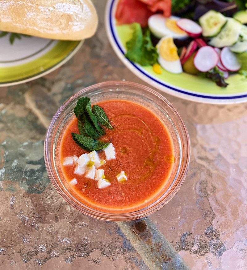  Thermomix® trucos de cocina recetas salmorejo de sandia en Thermomix® 1