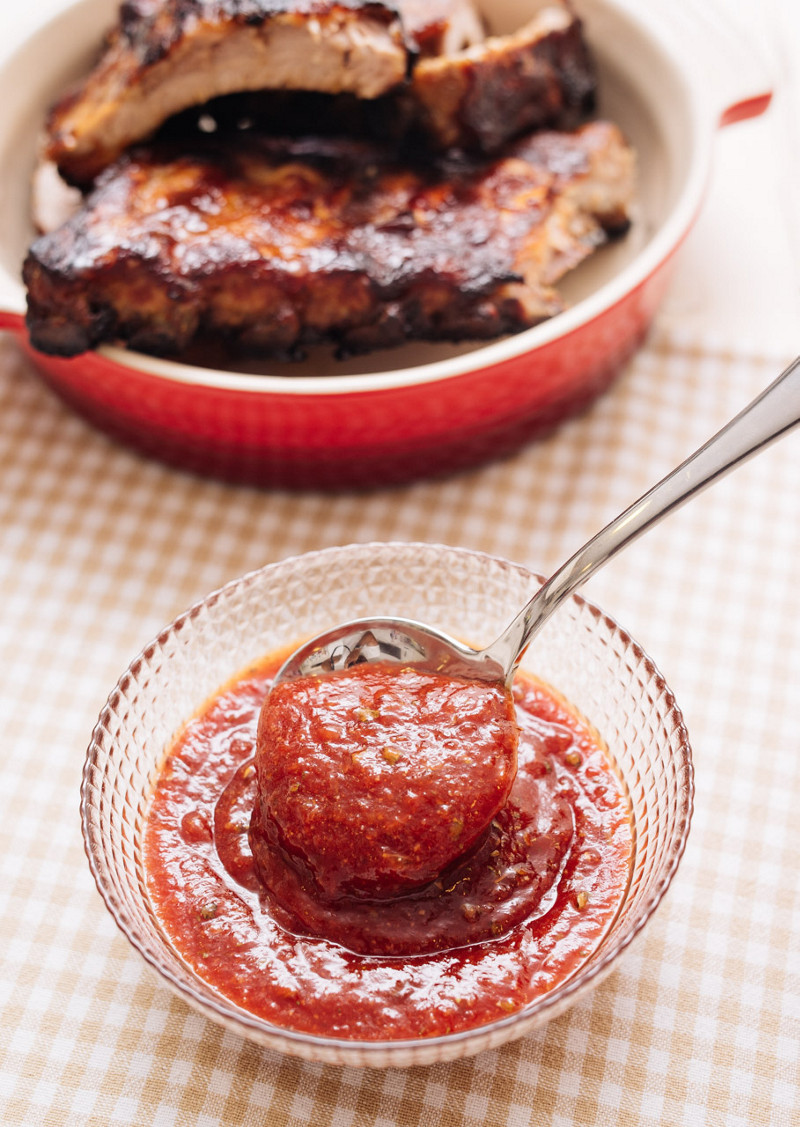 Salsa barbacoa con Thermomix®