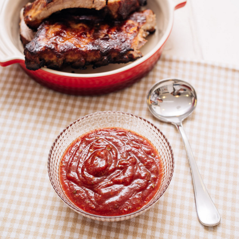  Thermomix® trucos de cocina recetas salsa barbacoa con Thermomix® 3