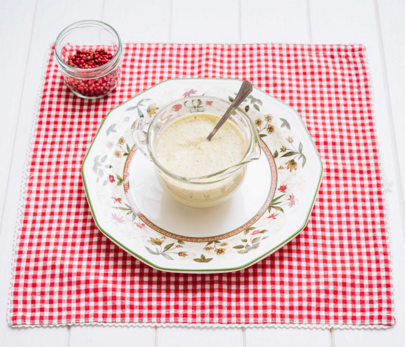  Thermomix® trucos de cocina recetas salsa de pimienta rosa con Thermomix® 1