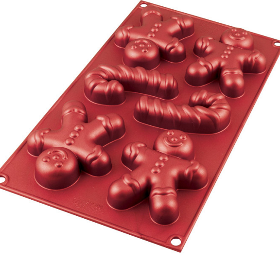 silikononowa forma pierknikowy ludek laska thermomix vorwerk