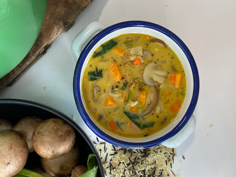  Thermomix® Thermomix® por el mundo recetas sopa de arroz con verduras en Thermomix® 1