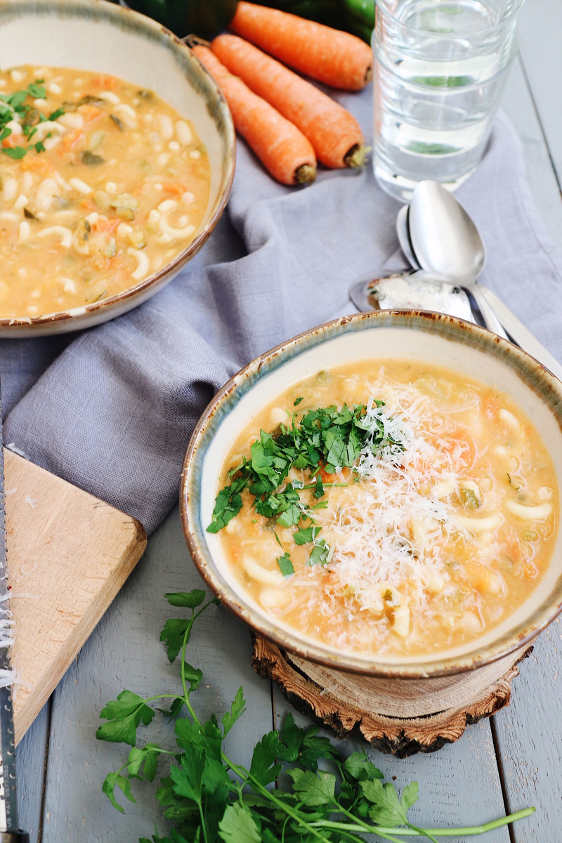  Thermomix® Thermomix® por el mundo recetas sopa minestrone italiana en Thermomix® 2