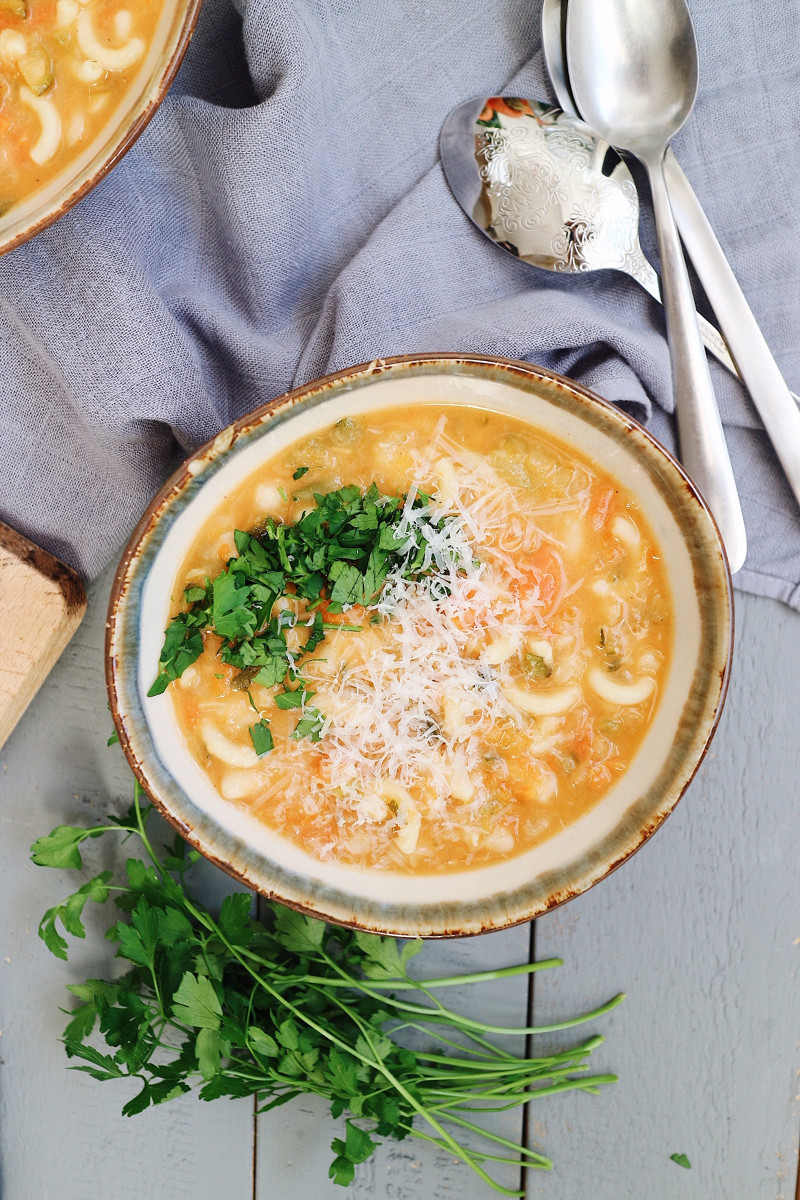  Thermomix® Thermomix® por el mundo recetas sopa minestrone italiana en Thermomix® 3