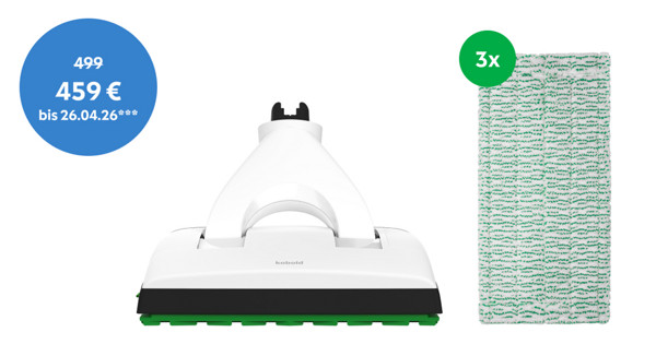 Lieferumfang Kobold SP7 Saugwischer Universal Basis-Set