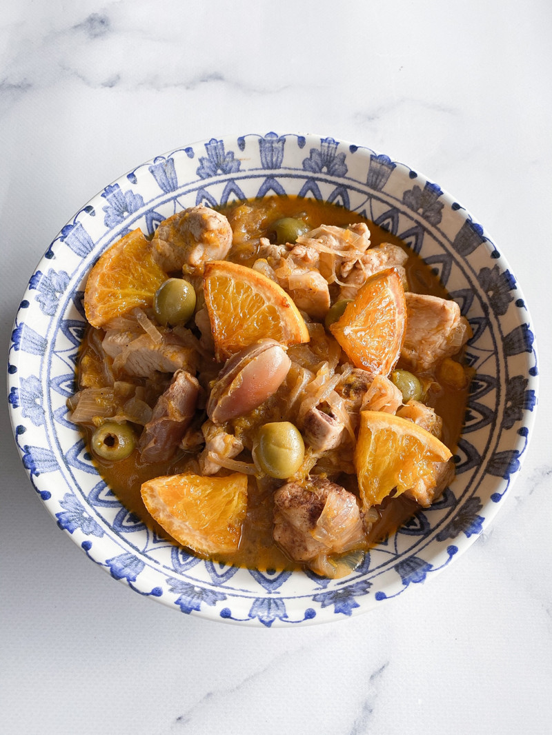  Thermomix® Thermomix® por el mundo recetas tajine de pollo con naranjas caramelizadas 1