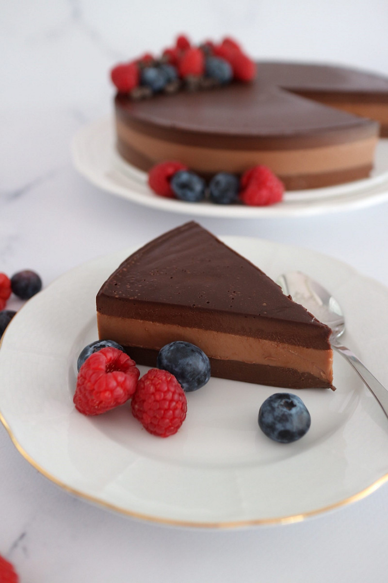  Thermomix® trucos de cocina recetas tarta cremosa de chocolate en Thermomix® 1