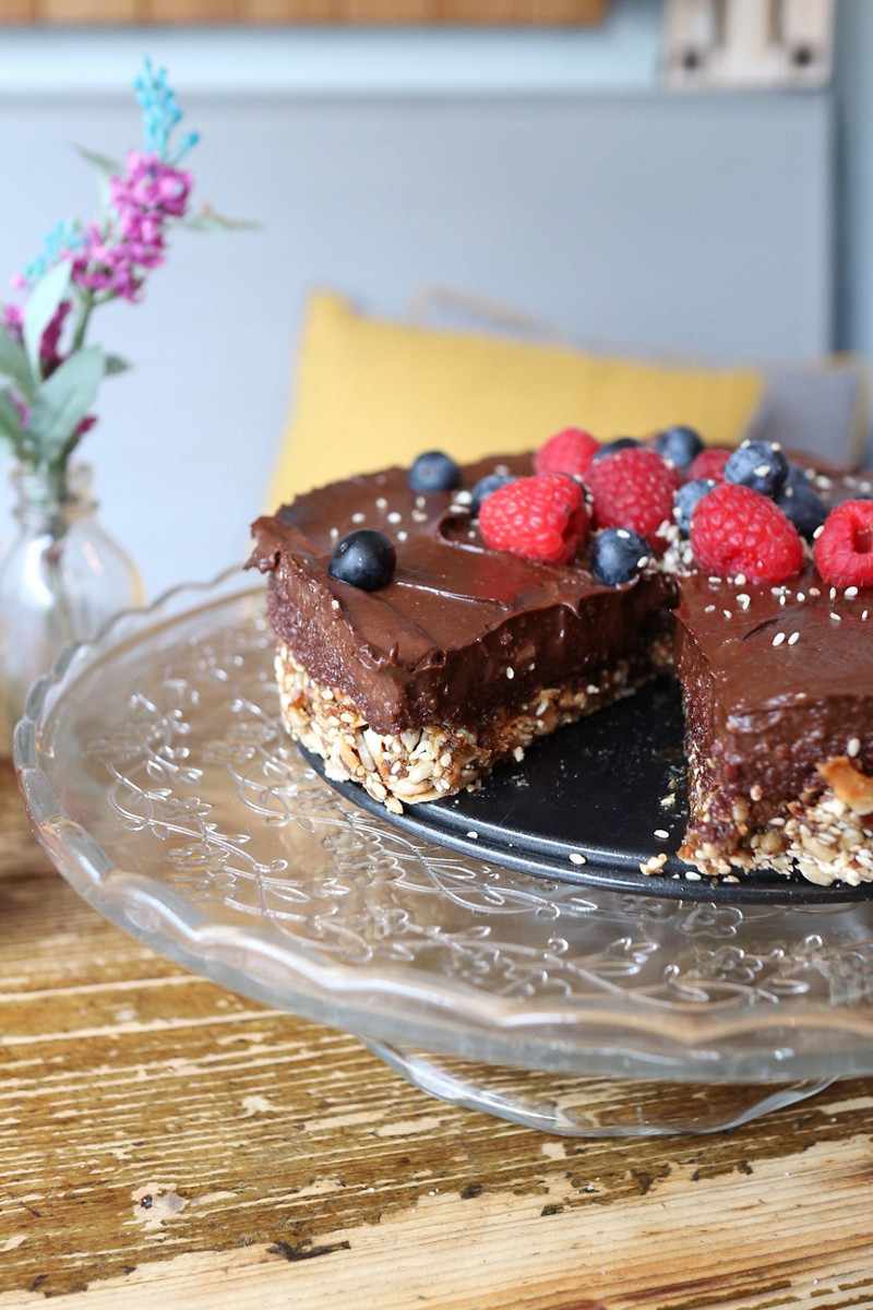  Thermomix® trucos de cocina recetas tarta de chocolate vegana en Thermomix® 2