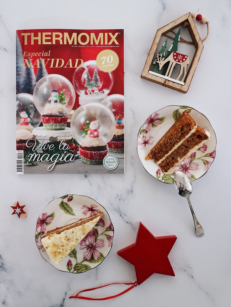  Thermomix® trucos de cocina recetas tarta de zanahoria vegana en Thermomix® 1