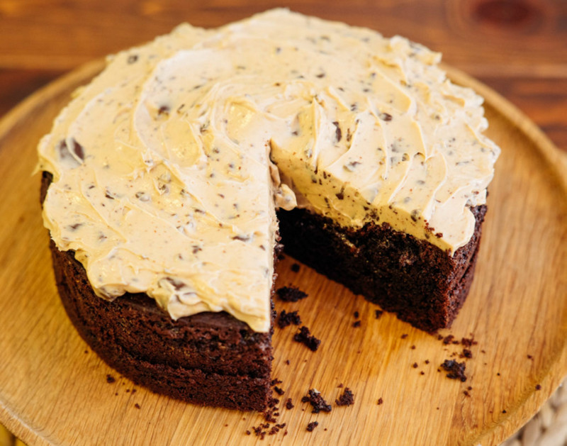  Thermomix® trucos de cocina recetas tarta vegana de chocolate y cafe con Thermomix® 2