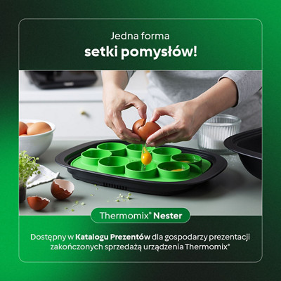 thermomix nester forma do przystawki varoma mrozenia pieczenia tm7