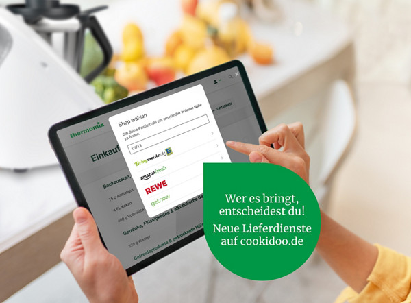 thermomix Cookidoo lieferdienste