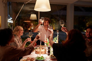 thermomix blog friends dining together table