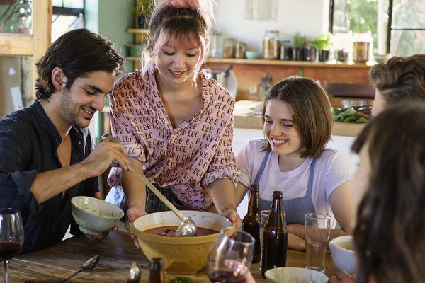 thermomix blog recipes friends eating together