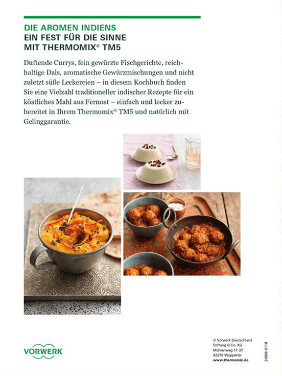 thermomix cookbook die aromen indiens book backcover 2