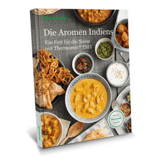 thermomix cookbook die aromen indiens book cover 2