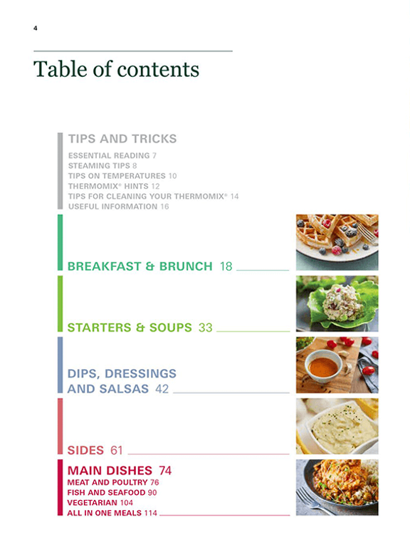thermomix cookbook everyday cookbook book indexpage 1 1