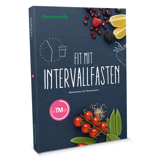 thermomix cookbook fit mit intervallfasten book cover 1