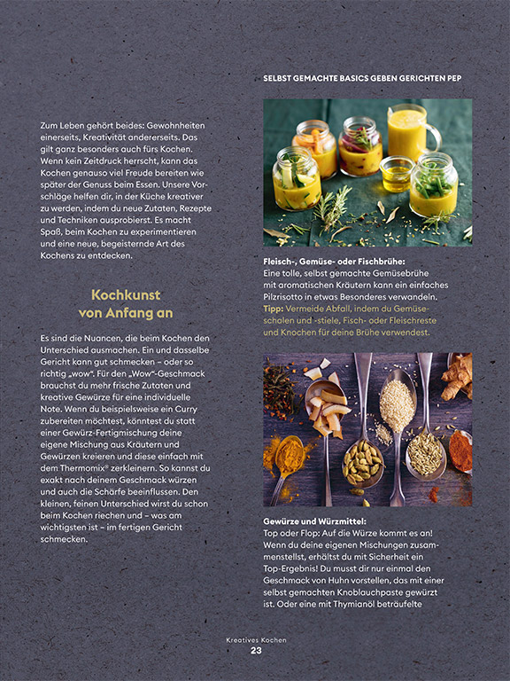 thermomix cookbook jeden tag kreativ sein book page 06 right