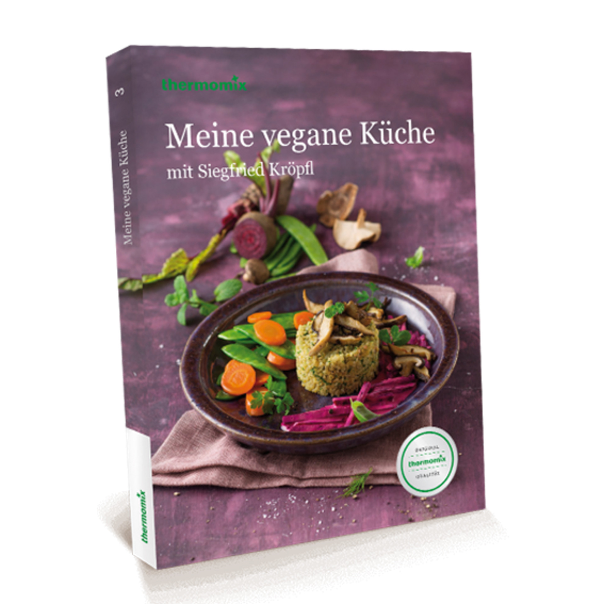 Kochbuch "Meine vegane Küche mit Siegfried Kröpfl"