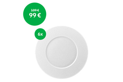 thermomix dinner plate l fragment 28cm 6pcs top view b2 3x2